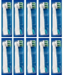 Braun Oral-B Pro CrossAction Replacement Toothbrush Heads 10-Pack
