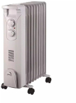DEDRA DA-J2052F Electric Oil Heater, White