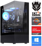 INTOP Ryzen 7 5700X 16GB 500SSD M.2 NVME RX9060XT 16GB WIN11