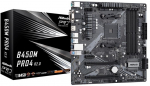 ASRock B450M Pro4 R2.0 AM4 Micro ATX Motherboard