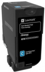 Lexmark CS72x Cyan Standard Yield Toner Cartridge | Lexmark 74C0S20 | CS720 Cyan Standard Yield Toner Cartridge | Cartri
