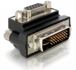 Delock VGA Adapter DVI-I 29pin Male to D-sub 15pin Female, Black