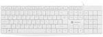Natec Keyboard Nautilus US slim white