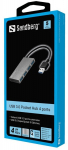 SANDBERG USB 3.0 Pocket Hub 4 ports