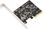 Silverstone SST-ECU07 PCIe 3.0 USB-C 3.2 Internal Adapter Card Low Profile