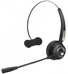 MediaRange Headset Bluetooth monaural mit Mikrofon schwarz