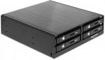 5.25&Prime; Mobile Rack for 4 x 2.5&Prime; SATA HDD / SSD