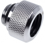 Alphacool Eiszapfen 13mm HardTube compression fitting G1/4 - knurled - chrome