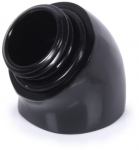 Alphacool Eiszapfen angle adapter 45&deg; G1/4 AG to G1/4 IG - black