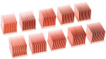 Alphacool GPU RAM Copper Heatsinks 14x14mm - 10 pcs.