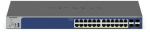 NETGEAR 24P GE POE+ Smart Switch W/10G