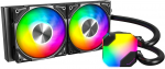 Montech Hyper Flow ARGB AIO Liquid Cooler, Black - 240mm