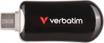 Verbatim Plectra USB-C Flash Drive Black 256GB