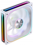 Jonsbo ZA-120 Fan, Reverse Blade, PWM, ARGB, 120mm, White