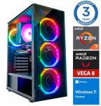 INTOP Ryzen 7 5700G 16GB 1TB SSD M.2 NVME+2TB Radeon RX Vega 8 WIN11
