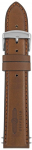 Zeppelin leather strap brown, 22 mm