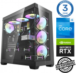 INTOP i5-14400F 16GB DDR5 1TB SSD M.2 NVME RTX5070Ti 16GB no-OS