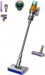 Dyson V12 Submarine 3-in-1 stick vacuum Battery Dry&wet HEPA Bagless 0.35 L Nickel, Yellow
