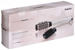 BaByliss AS914PE hair styling tool Straightening brush Warm Black, Rose gold 1000 W 2.5 m