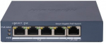 Hikvision DS-3E1505P-EI network switch Managed Gigabit Ethernet (10/100/1000) Power over Ethernet (PoE) Grey
