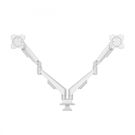 Hama Monitor moint gas spring 2 arms 13-35 inches white