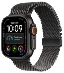 Apple Smartwatch Watch Ultra 4 GPS + Cellular 49mm Black Titanium Case with Black Titanium Milanese Loop - L