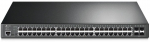 TP-Link Omada 52-Port Gigabit L2+ Managed Switch with 48-Port PoE+