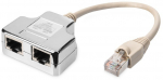 Digitus T-adaptor RJ45 Cat5e 19 cm