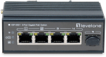 LevelOne Switch 4x GE IGP-0501 1xGSFP 4xPoE