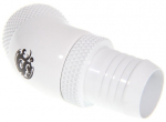 Bitspower Anschluss 45 Grad G1/4 Zoll AG auf 13mm ID - drehbar, wei&szlig;