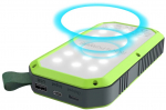 RealPower Powerbank PB-10000 Solar schwarz 10.000mAh