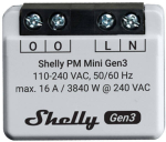 Shelly Relay PM Mini Gen. 3 WLAN BT In-Wall