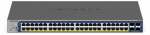 NETGEAR 48P GE POE+ Smart Switch W/10G