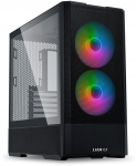 Lian Li LANCOOL 207 Midi-Tower ATX Case, Tempered Glass, Black