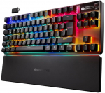 SteelSeries Apex Pro TKL Gen 3 Wireless Gaming Keyboard, TKL, OLED, OmniPoint 3.0, RGB, ISO (DE)