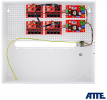 Set of up to 17 IP cameras PoE switch 17P+1UP ATTE IP-17-11-H