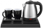 Adler Hotel Kettle Set 1.2l inox Welcome Tray AD 1354