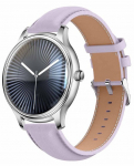 Smart Watch COLMi L28 Silver-Purple + Purple leather strap