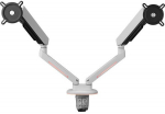 Universeller Gaming Dual Monitorarm (DM8220) (wei&szlig;, RGB)