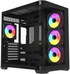 Krux Tano case black, panoramic glass