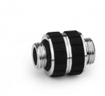 Alphacool Apex Grip double nipple OT/OT rotary G1/4 chrome