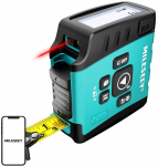 Mileseey DT20 Laser Distance Measurer with a 40-meter measuring tape
