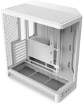 NZXT H6 (2026) All White Tempered Glass x 2 Mid-Tower Case