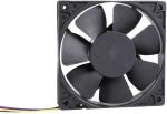 Alphacool ES 120mm 1.000-4.000rpm Fan V1.1 ( 120x120x25mm ) - Two Ball...