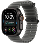 Apple Smartwatch Watch Ultra 4 GPS + Cellular 49mm Black Titanium Case with Translucent Black Ocean Band