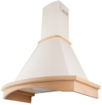 AKPO WK-4 Rustica Nova 60 Chimney Hood Beige, Brown