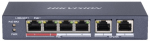 Hikvision DS-3E0106P-E/M Fast Ethernet (10/100) network links PoE support Blue