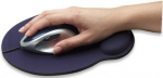 MANHATTAN Wrist-Rest Mouse Pad blue