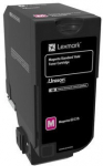 Lexmark CS720 Magenta Standard Yield Toner Cartridge | Lexmark Cartridge | Magenta