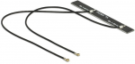 WLAN Twin Antenna 2 x MHF IV 802.11 ac/a/h/b/g/n 5 dBi 150 mm PCB internal self adhesive